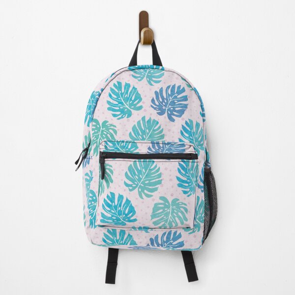 Vista previa del artículo con la obra «Monstera azul verde», diseñado y vendido por inkbearblue.