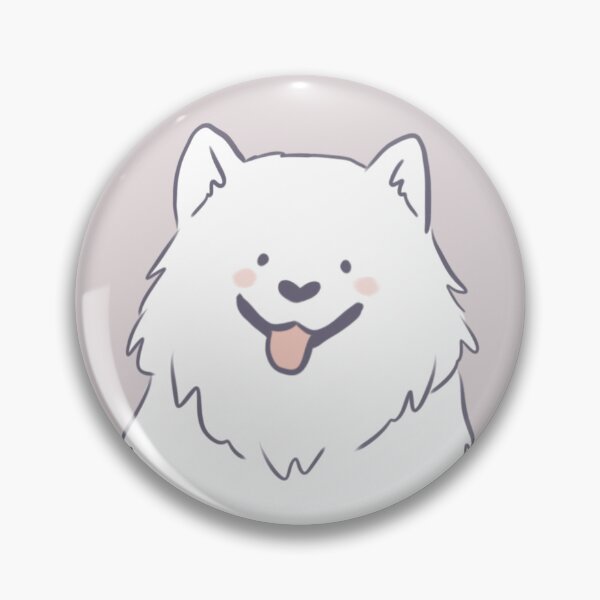 Item preview, Samoyed cute illustration  designed and sold by Yarafantasyart.