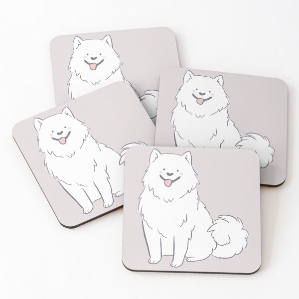Item preview, Samoyed cute illustration  designed and sold by Yarafantasyart.