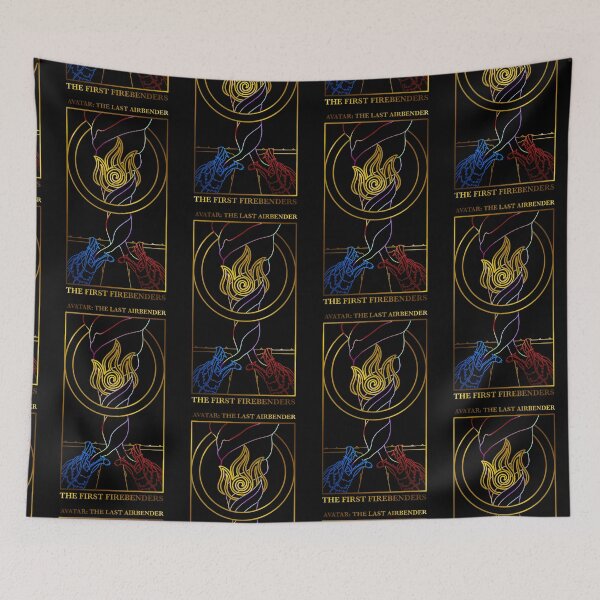Item preview, The First Firebenders designed and sold by ErinIsMakingArt.