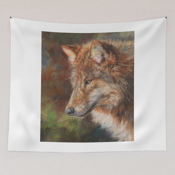 Item preview, Wolf Portrait designed and sold by David Stribbling.
