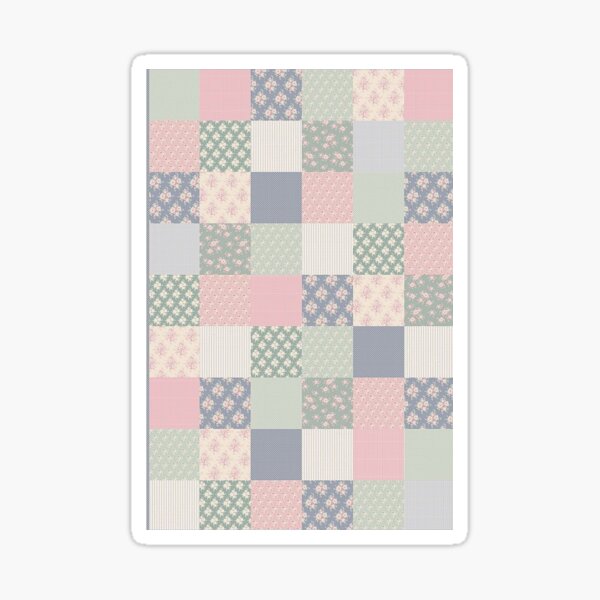 Artikel-Vorschau von Kokettes florales Patchwork, designt und verkauft von Pixiedrop.