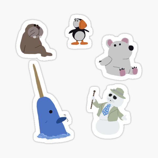 Item preview, Elf Christmas Movie - Animal Stickers designed and sold by Havrilla1.