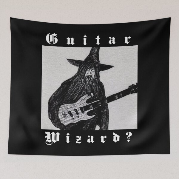 Item preview, Guitar Wizard? designed and sold by CottagePop.