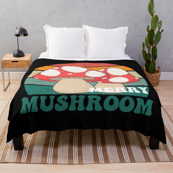 Item preview, Vintage Merry Mushroom Retro Sunset 2 Mushrooms Lover designed and sold by 27th-Tee.