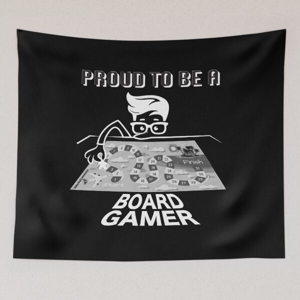 Item preview, Orgulloso de ser un jugador de tablero (blanco) designed and sold by GorsskyVlogs.