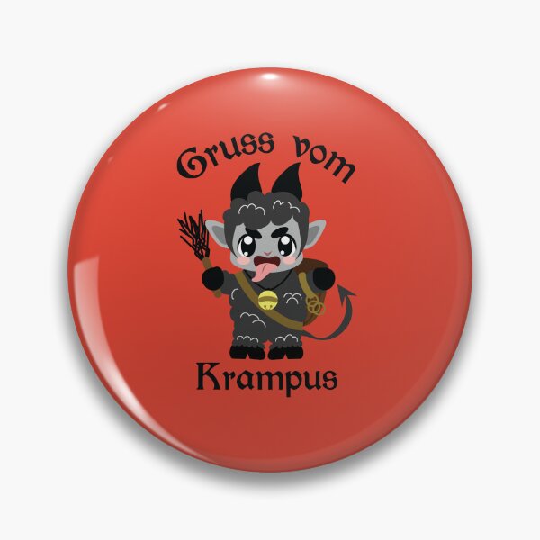 Artikelvorschau,  Gruss vom Krampus - Süßer Kawaii Krampus entworfen und verkauft von Georgy09.