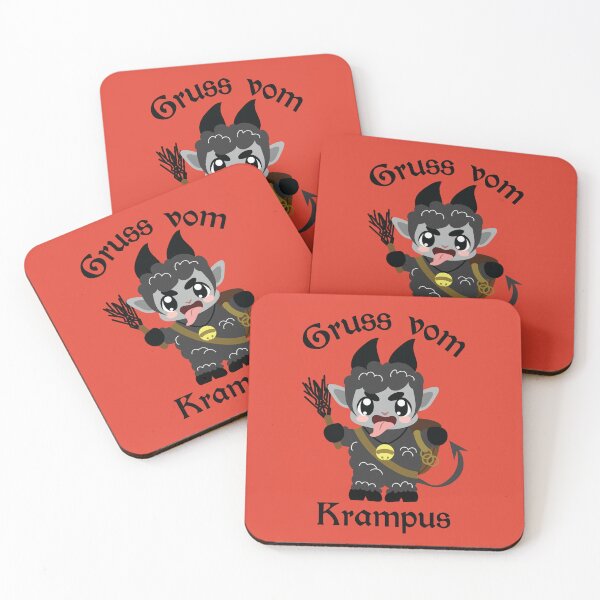 Item preview,  Gruss vom Krampus - Cute Kawaii Krampus  designed and sold by Georgy09.