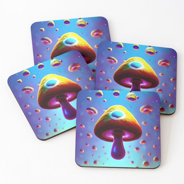 Item preview, Alien mushrooms abduction. No1 designed and sold by angelisart.