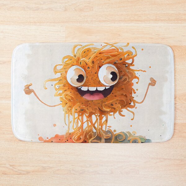 Item preview, Cute Ramen Noodle Monster designed and sold by CGSGraphics.