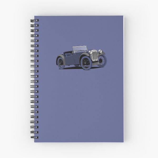 Item preview, Austin 7 Vintage Car in blue designed and sold by Webazoot Industries - Car Art.