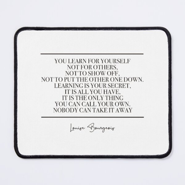 Item preview, You learn for yourself not for others (black) designed and sold by didijuca.