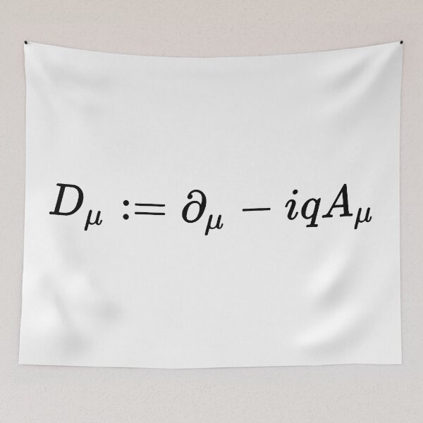 Item preview, the definition of covariant derivative in quantum field theory and particle physics designed and sold by NoetherSym.