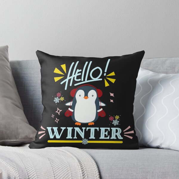 Item preview, Hello Winter,cute penguin designed and sold by FunnyArtisan.