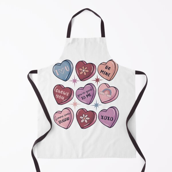 Item preview, Valentine's Day Retro Candy Hearts designed and sold by HappyLifeCreate.