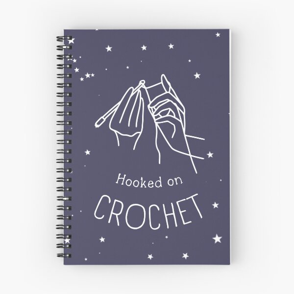 Item preview, Hooked on Crochet Pun designed and sold by 442b.