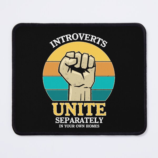 Item preview, Introverts Unite designed and sold by RockBeeDesigns.