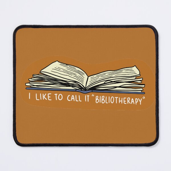 Item preview, I like to call it “biblio-therapy” designed and sold by regsdoodles.