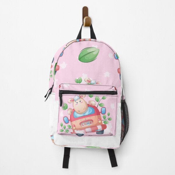Item preview, CUTE SHEEP IN A CAR designed and sold by OverbeeDesigns.