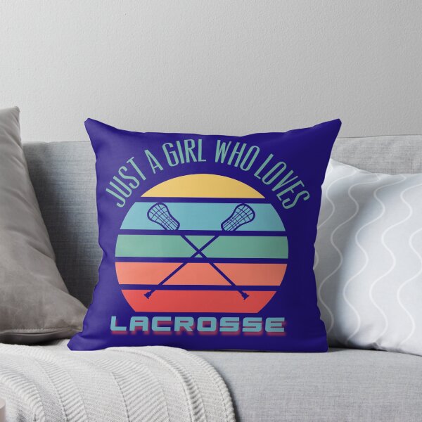 Item preview, Girls Lacrosse Gear- Just a Girl Who Loves Lacrosse designed and sold by BatShirtsCrazy.