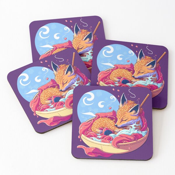 Item preview, Fox Soup In The Moonlight designed and sold by Ajolan.