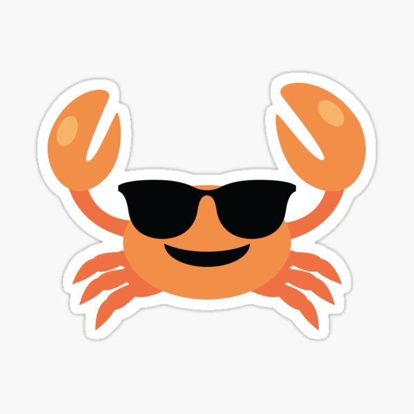 Artikel-Vorschau von Krabbe Emoji, designt und verkauft von HippoEmo.