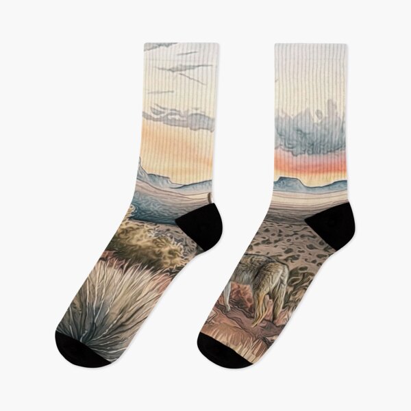 Item preview, Southwest Desert Landscape Painting designed and sold by HappyLifeCreate.