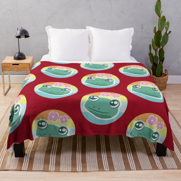 Item preview, Frog Holding Flower designed and sold by THROUGH-LIFE.