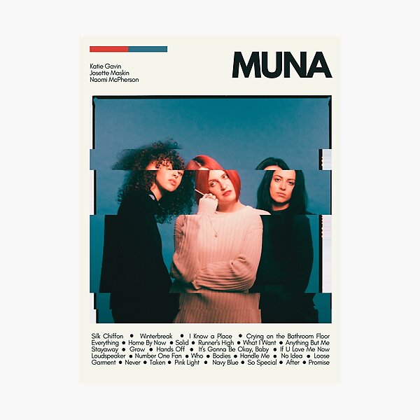 Item preview, MUNA Mid Century Modern Poster Print designed and sold by maddiemercer.