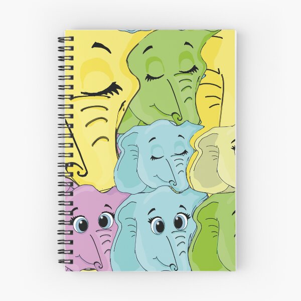 Item preview, Colorful Tessellation Elephants designed and sold by soryilustracion.