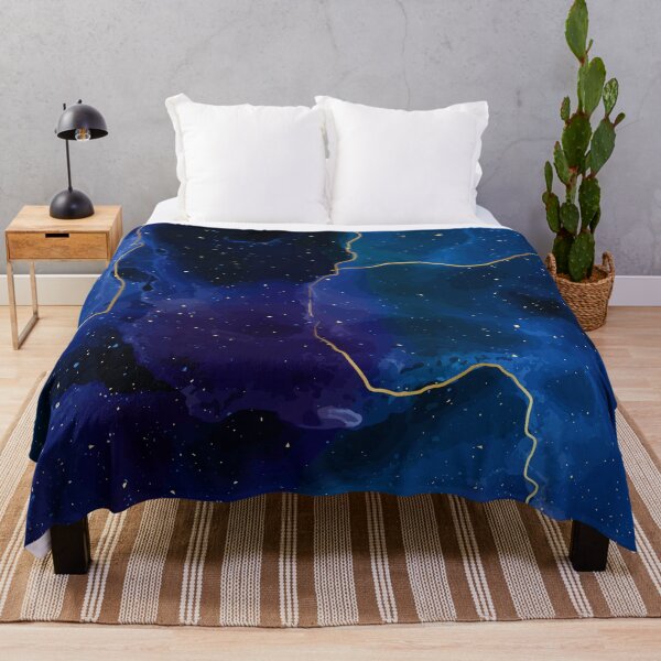Item preview, Marble Blue Gold Texture Perfect Gift designed and sold by ivaostrogonac.