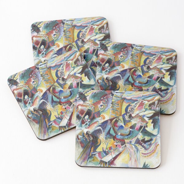 Item preview, Pastel Colorful Abstract Aesthetic Kandinsky designed and sold by Brasilia.