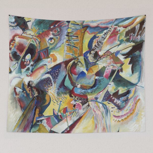 Item preview, Pastel Colorful Abstract Aesthetic Kandinsky designed and sold by Brasilia.