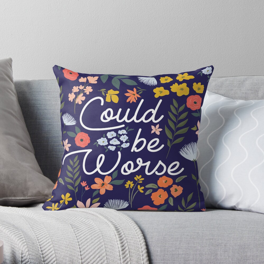 Item preview, Throw Pillow designed and sold by SomeGoodPaperCo.