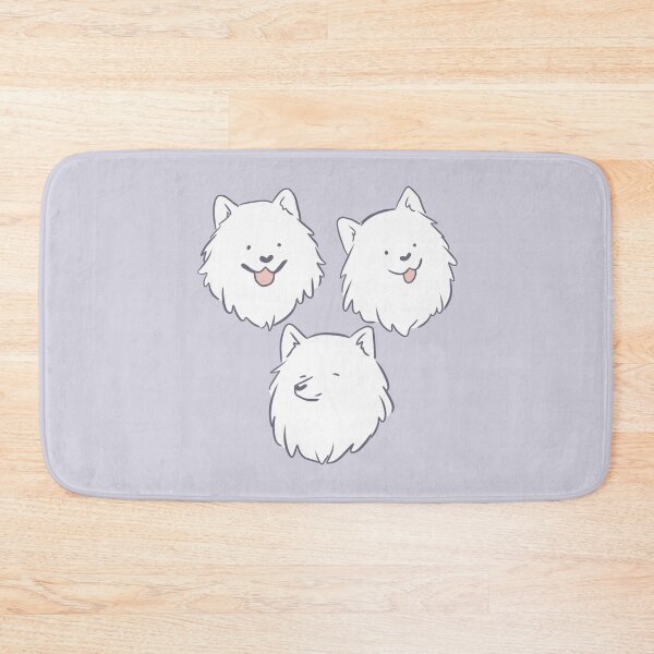 Item preview, Cute samoyed faces pack cartoon illustration  designed and sold by Yarafantasyart.