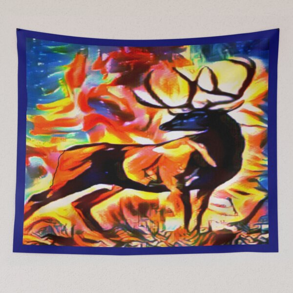 Item preview, Colorful Buck Wild designed and sold by kenneth runnels.