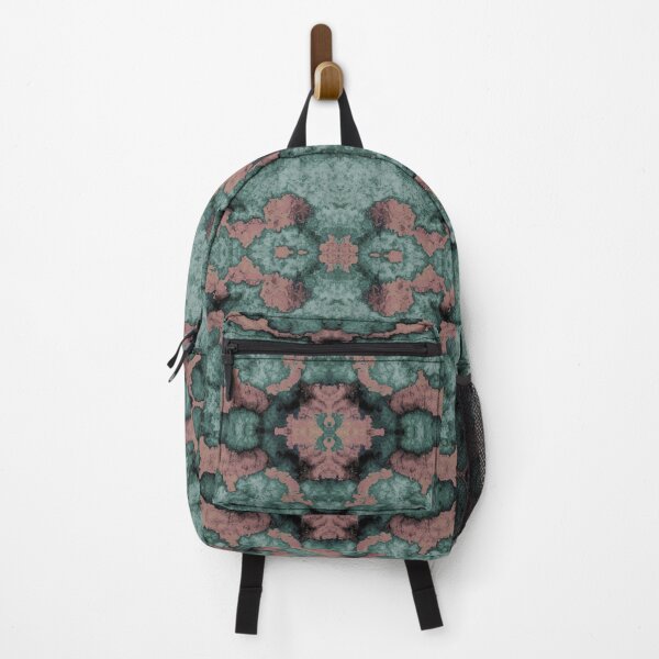Item preview, Kaleidoscopic Cloudy Marble Seamless Pattern Greyish Pink and Teal designed and sold by Reconocer.