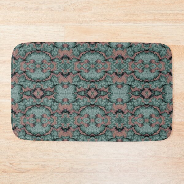 Item preview, Kaleidoscopic Cloudy Marble Seamless Pattern Greyish Pink and Teal designed and sold by Reconocer.