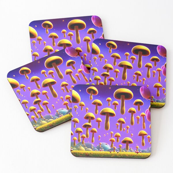 Item preview, Alien mushrooms abduction. No4 designed and sold by angelisart.