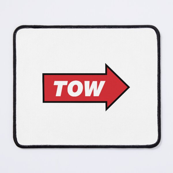 Item preview, Red Tow design - with black border designed and sold by ApexFibers.