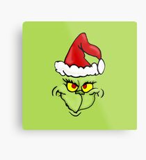 Grinch Metal Print