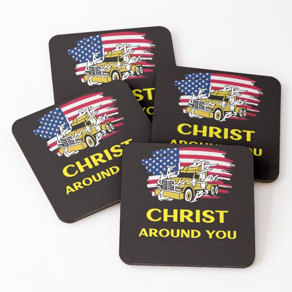 Item preview, American Trucker, Bright Light of Christ around you GY designed and sold by TeamsterLife.