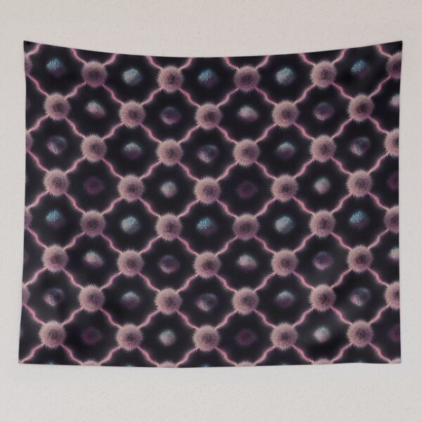 Item preview, Geometric pink and black pattern designed and sold by Lenkooo.