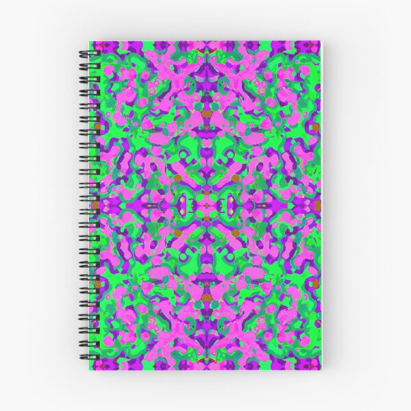 Item preview, Kaleidoscopic Blobs Seamless Pattern Purple and Green designed and sold by Reconocer.