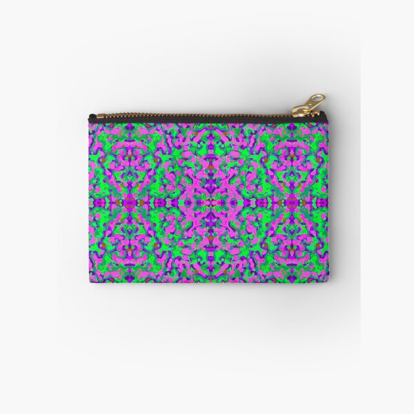 Item preview, Kaleidoscopic Blobs Seamless Pattern Purple and Green designed and sold by Reconocer.