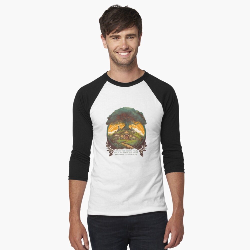 Item preview, Baseball ¾ Sleeve T-Shirt designed and sold by flevin.