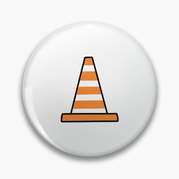 Artikelvorschau, AutoX Orange Kegel mit weißen Streifen entworfen und verkauft von ApexFibers.