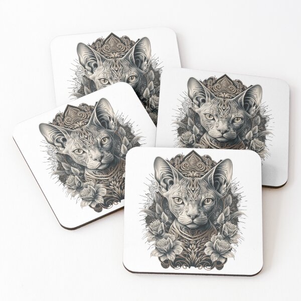 Item preview, Magical Hairless Wonder: Sphynx Cat Delight designed and sold by TortoPlusa.