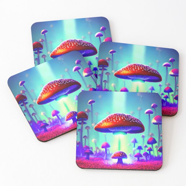 Item preview, Alien mushrooms abduction. No5 designed and sold by angelisart.