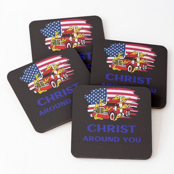 Item preview, American Trucker, Bright Light of Christ around you RB designed and sold by TeamsterLife.